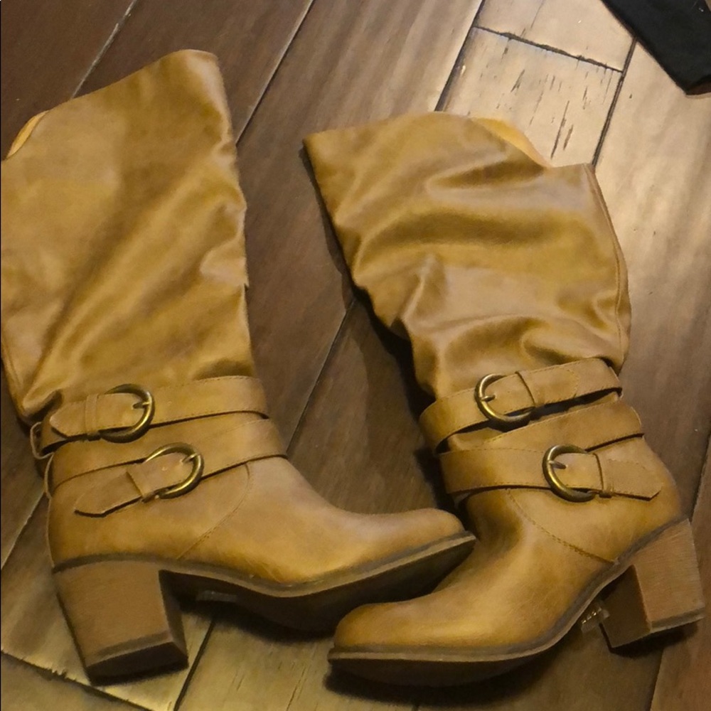Brown boots